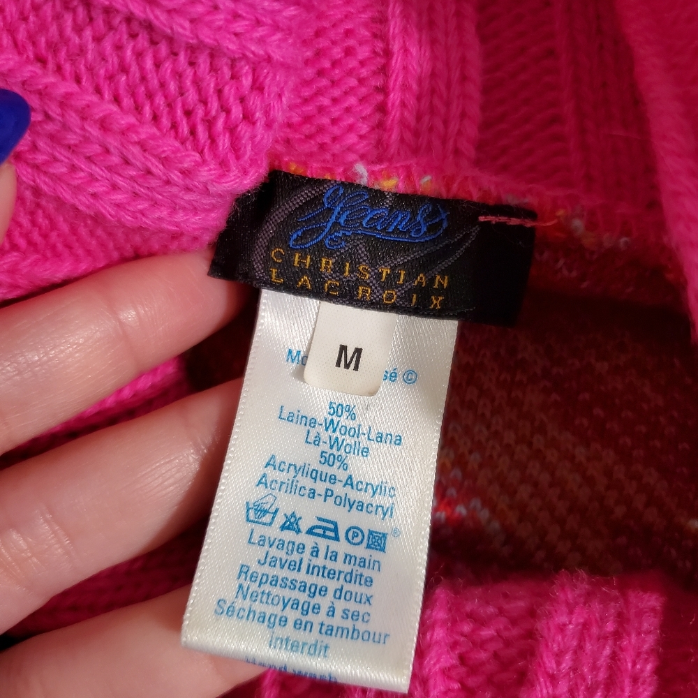 Vintage Christian Lacroix Sweater - Picture 9 of 13